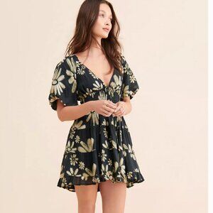 Free People Perfect Day Printed  Floral Dress Size XS